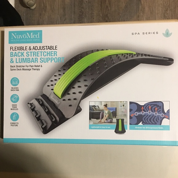 Nuvomed back stretcher and lumbar support - Picture 1 of 2